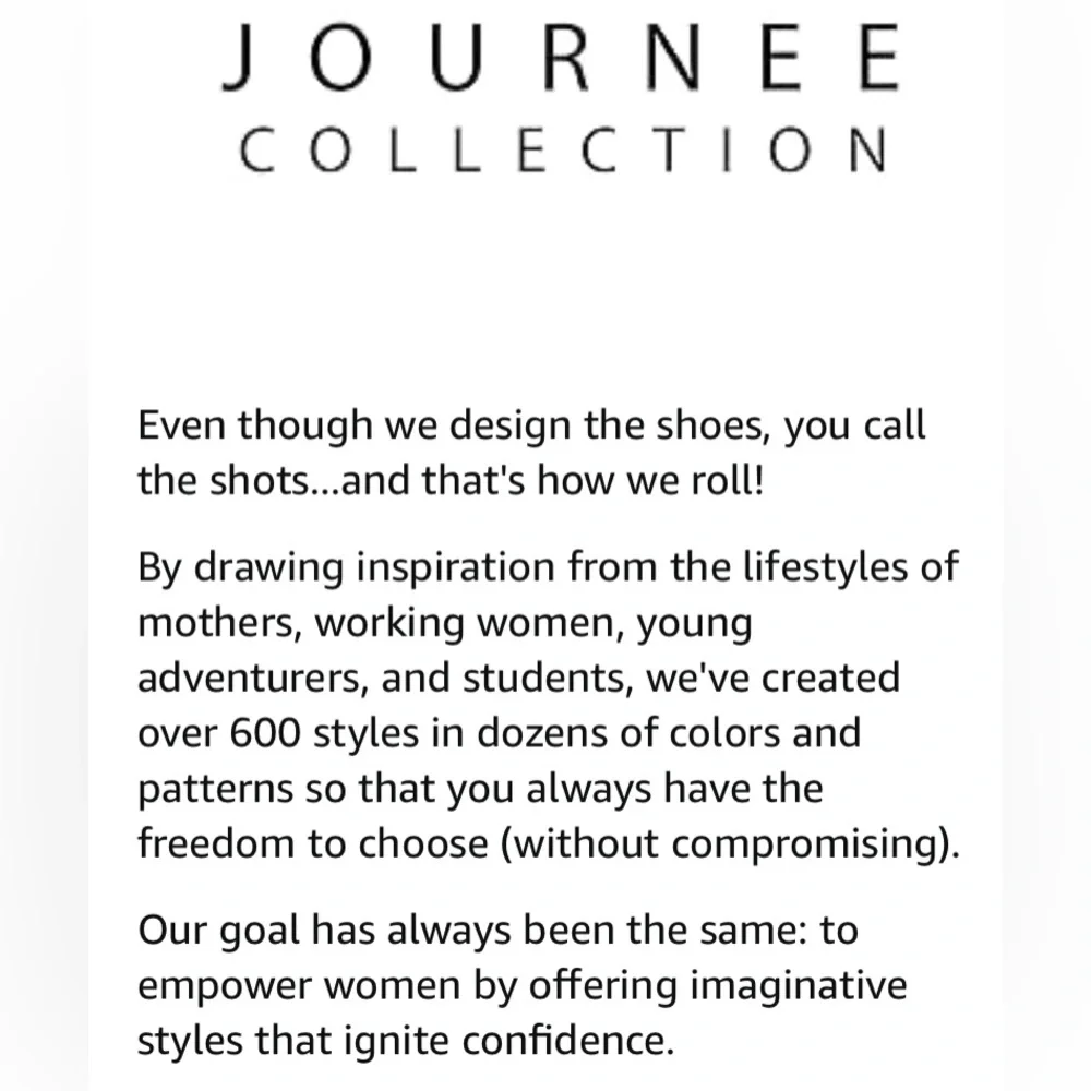 Journee Collection product details